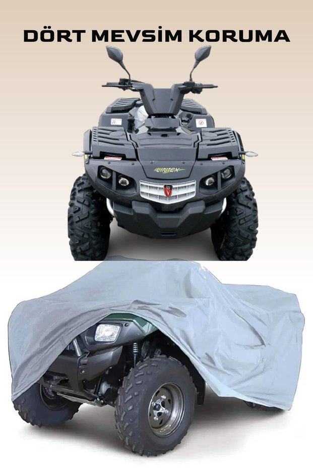 Gray Lintex Urban Atv Tarpaulin, Waterproof, Anti-Dirt and Mud Tarpaulin