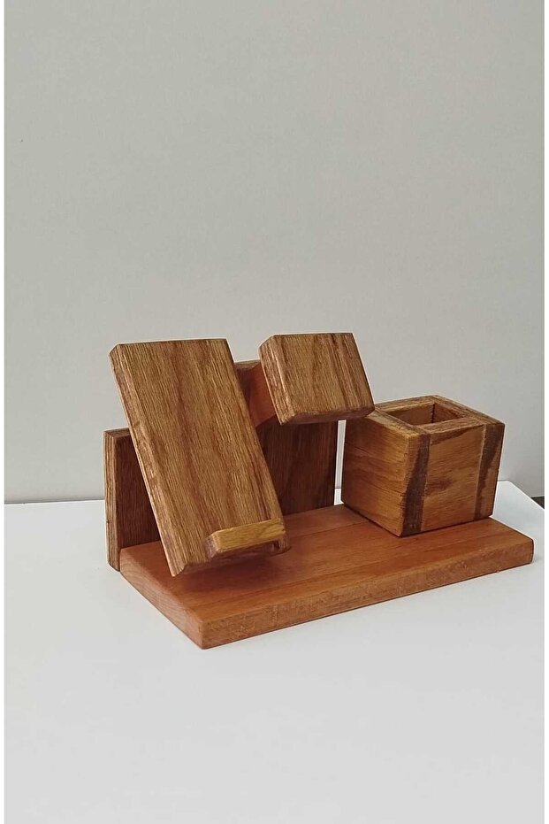 Ahşap Telefonluk - 3