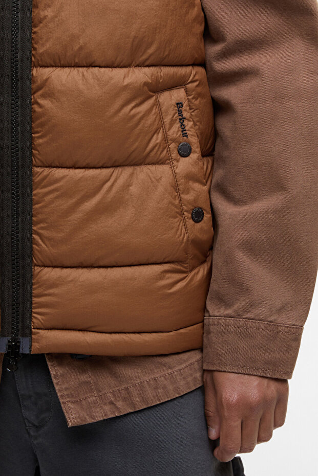 Offshore Kapitone Yelek BR51 Umber - 6