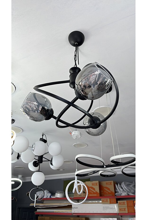 Cam modeli 3lü avize - 4