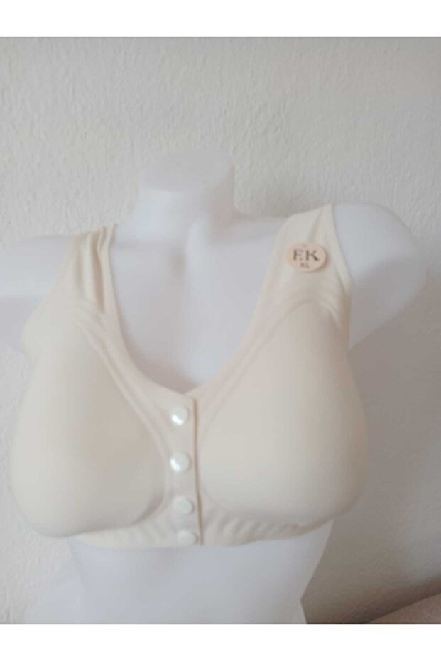 حمالة صدر بدون أسلاك بأزرار أمامية - 1