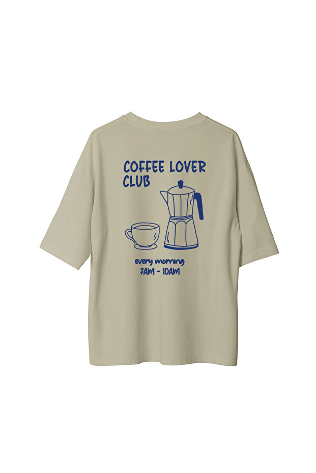 Coffee Lover Club - Oversized T-Shirt