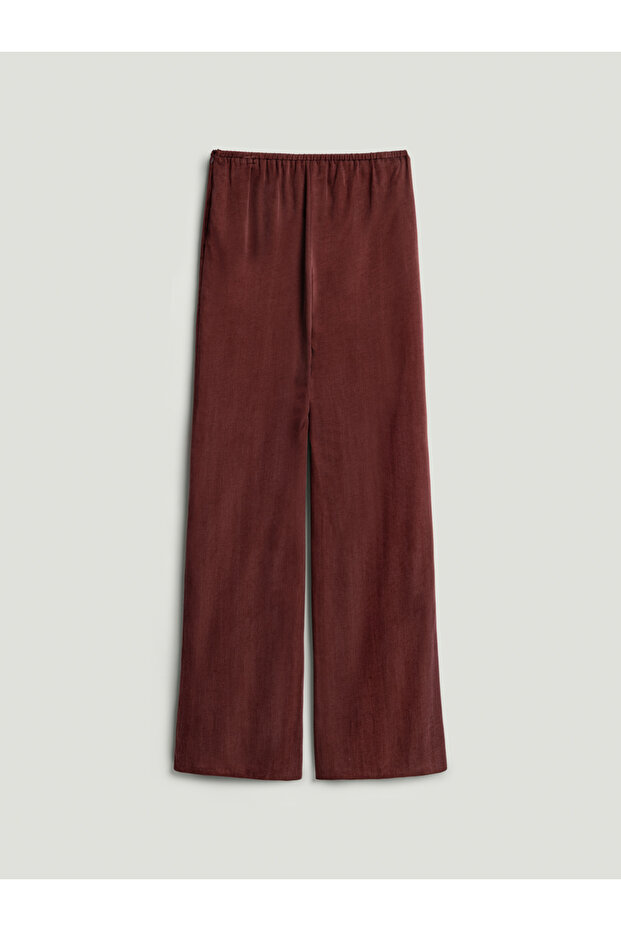 Elastik Belli Pantolon - 2