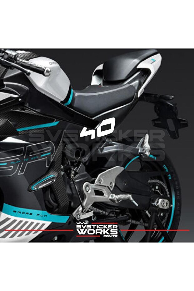 Cfmoto 450Sr 40 Sticker Side Plastic Sticker Decal High Quality Foil