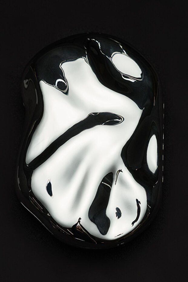 Metalik kutu çanta - 5