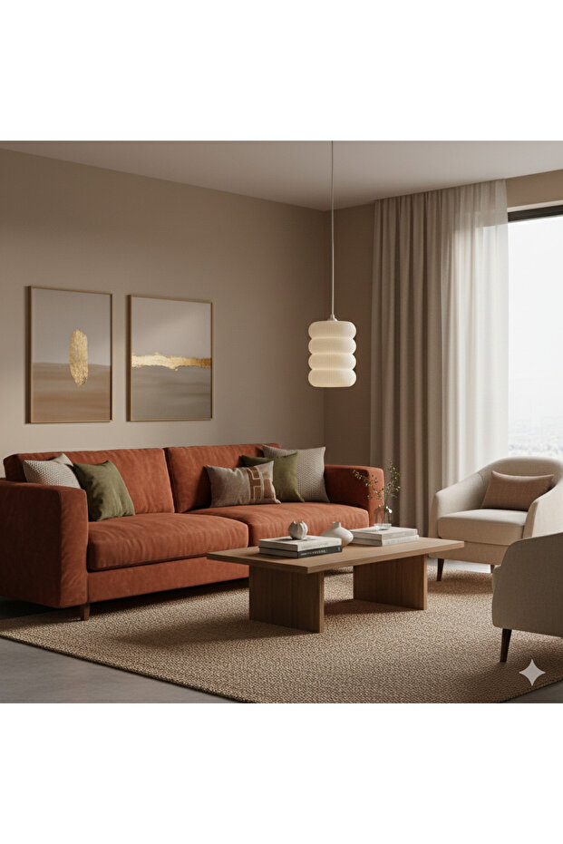 Bambu Petek Sarkıt Avize - 2