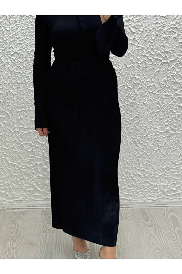 krep piliseli etek - 2