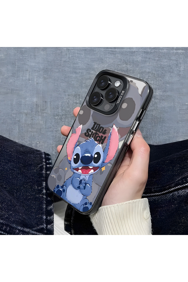 غطاء سيليكون متوافق مع آيفون 16 بحواف صلبة ومضاد للسقوط مع نمط مطرز - 6