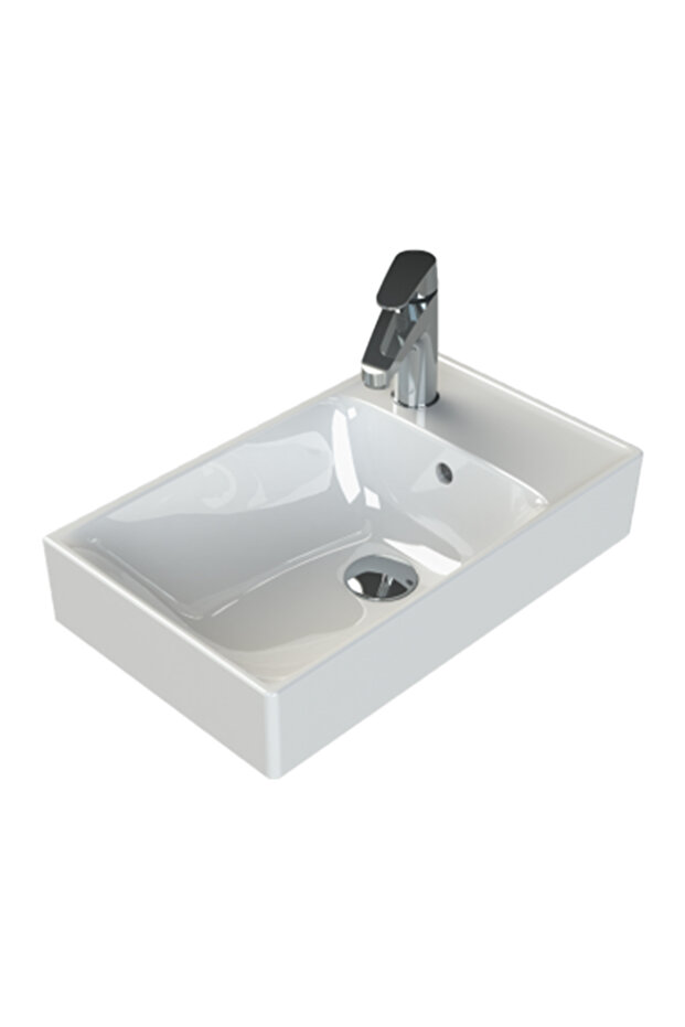 Sharp 50 Cm Lavabo Beyaz - 1