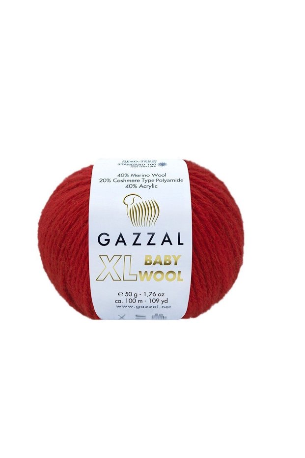 Baby Wool XL Merino Wool Cashmere Textured Hand Knitting Yarn 50 Gr 100 m - 1 Piece-811