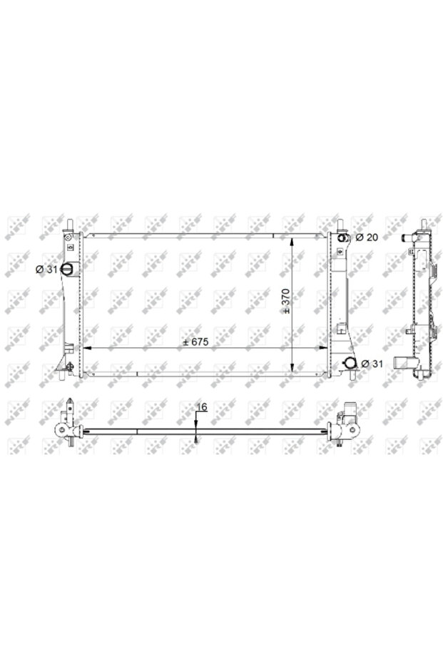 Mazda 5 Engine Cooling Radiator - 1