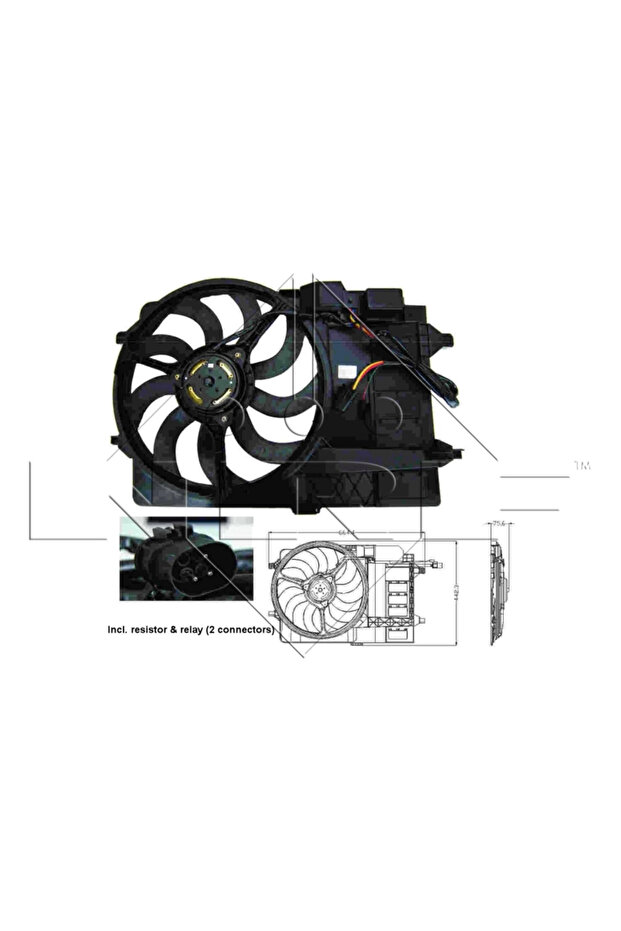 Ventilator Radiator Mini Mini - 1