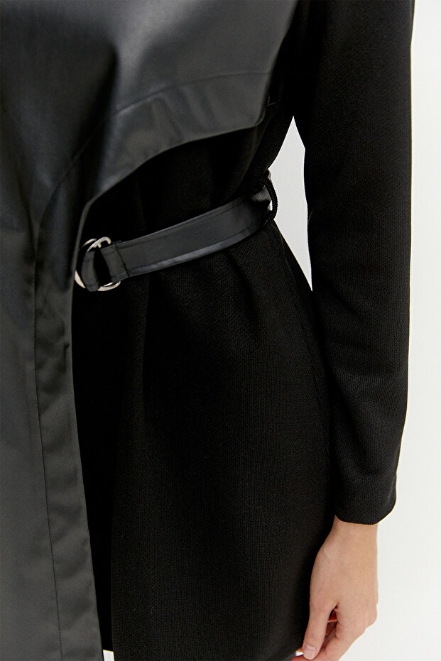 Asimetrik Suni Derili Tunik - 6