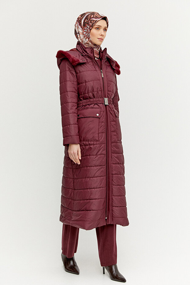 Seyyar Kapüşonlu Kapitone Kaban - 2