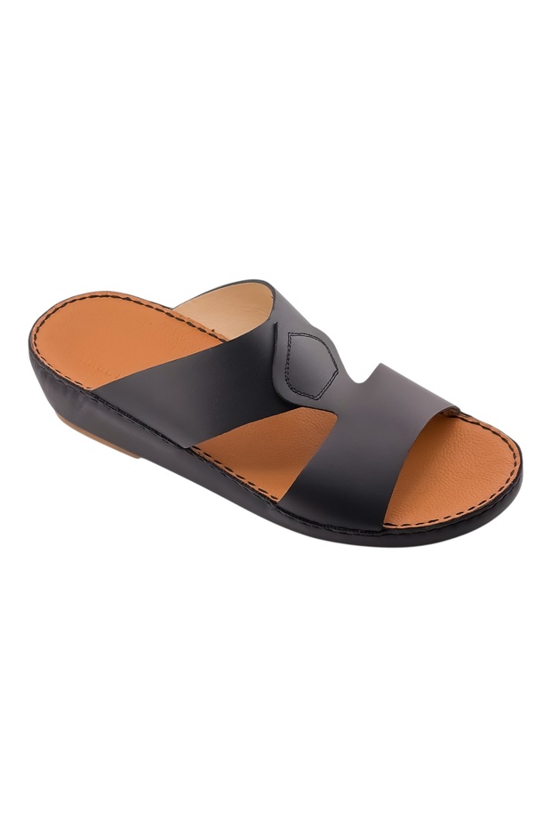 A E T Handmade Arabic Sandals For Men | Outdoor Mens Slippers, Arabic Full Genuine Softy Leather