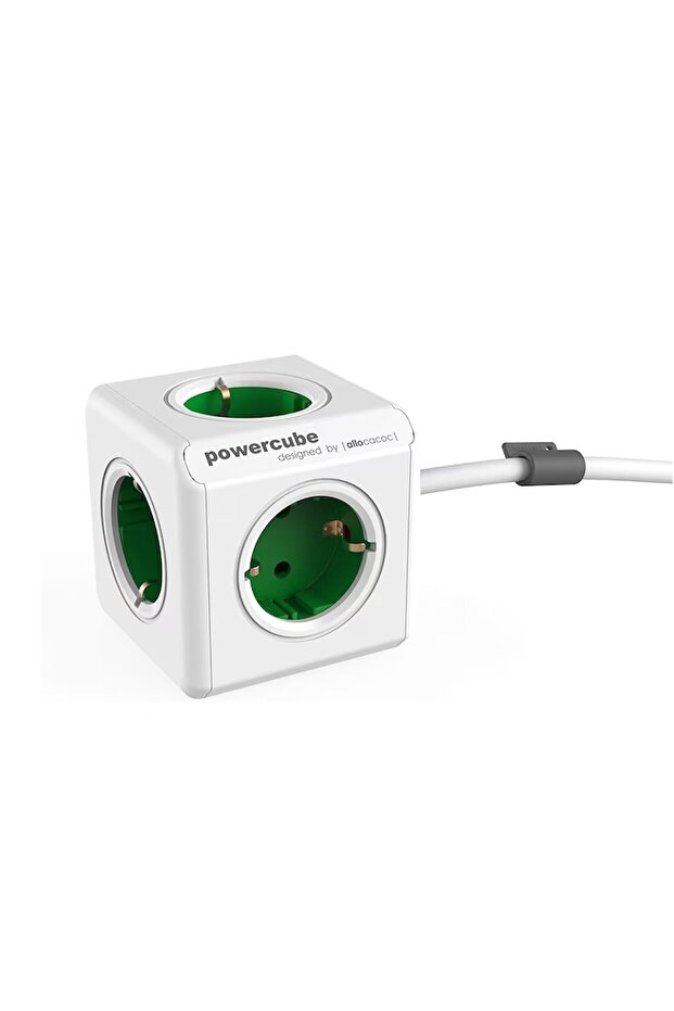 Prelungitor Powercube Extended 1300GN, 5 prize, 1.5m, verde