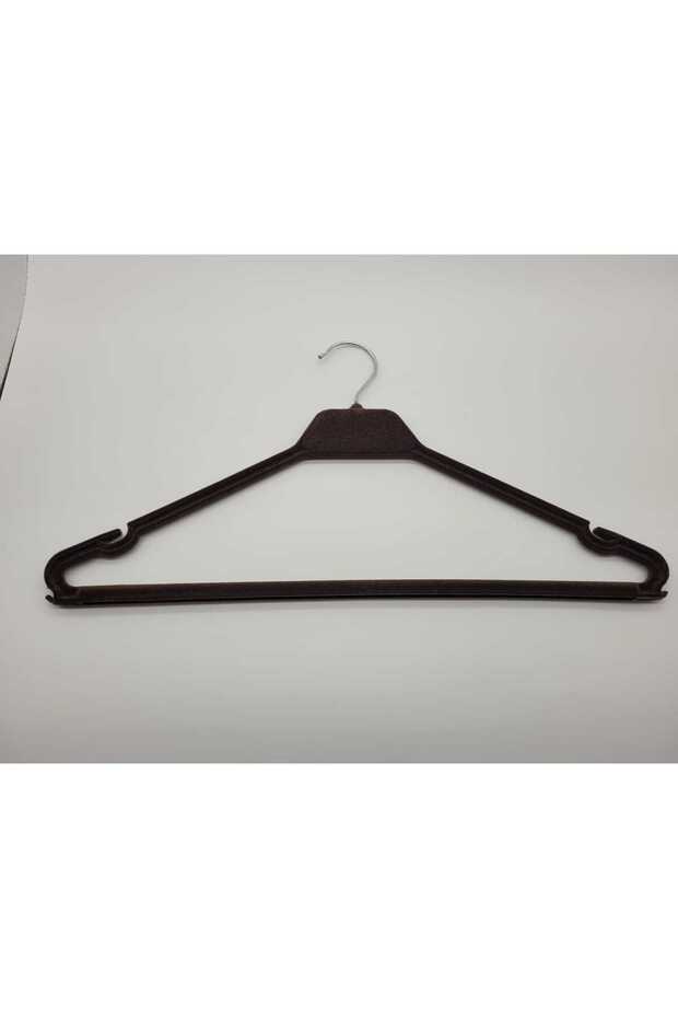 Demoplast Luxury Velvet Coated Hangers for Dresses, Skirts, Pants, Blouses, 5 Pcs (42cm)