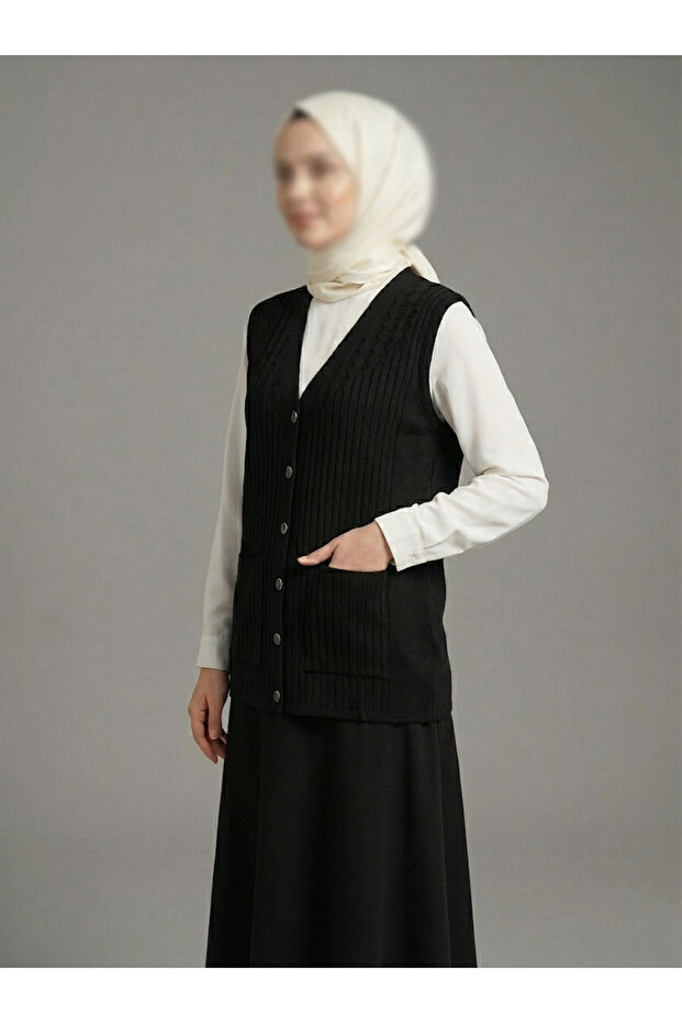 Knitwear Mother's Vest-3208