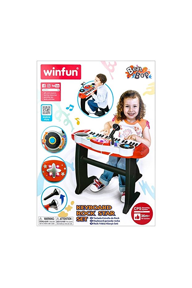 Keyboard Rock Star Set (2 ADET) - 3