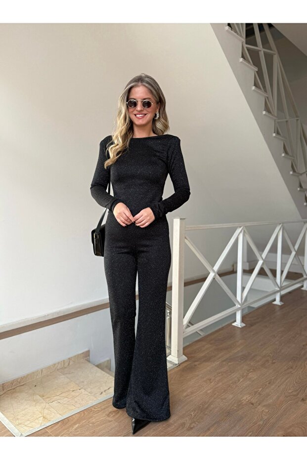 بدلة إسبانية لامعة بظهر منخفض - 1