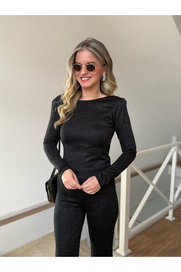 بدلة إسبانية لامعة بظهر منخفض - 2