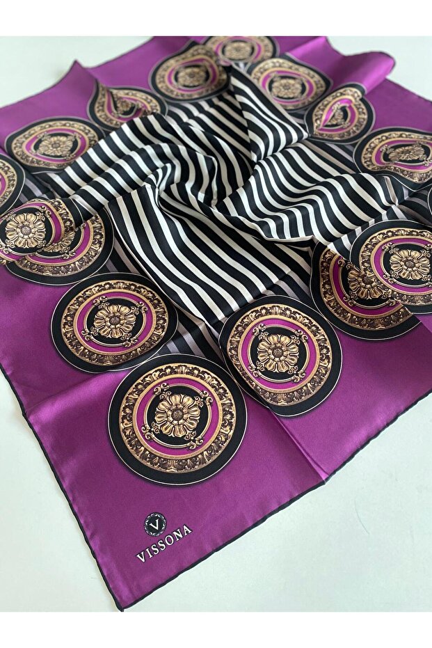 Eșarfă de mătase Twill - 1