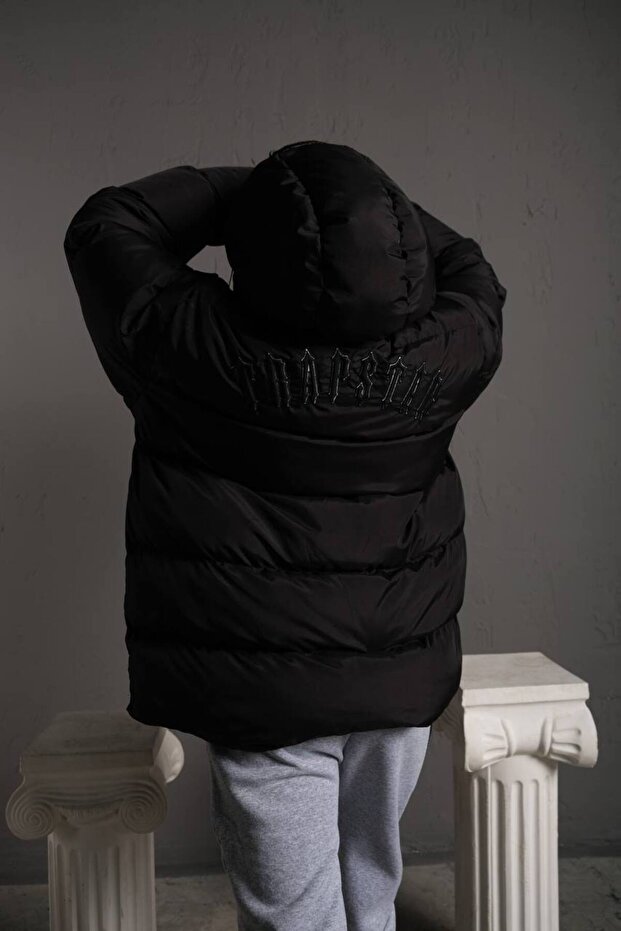 Oversize Unisex Şişme Mont - 1