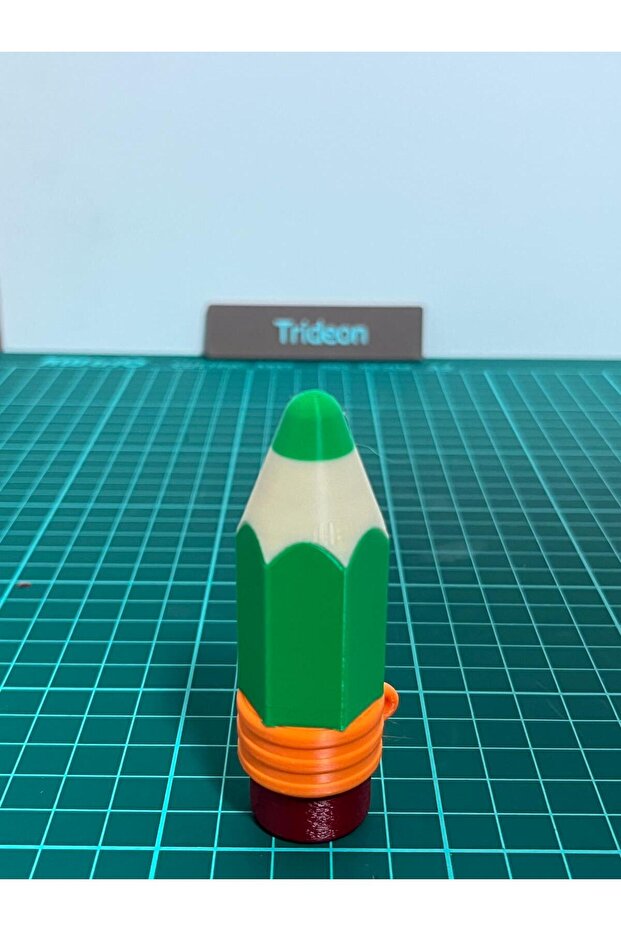 3D Fidget Clicker Colorful Pen Model Keychain