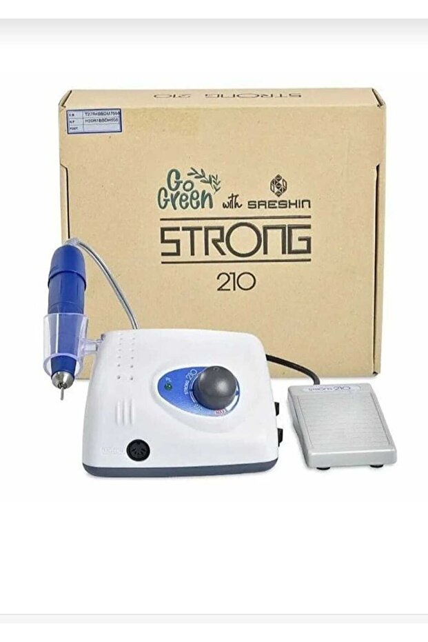 Strong 210 Electric Milling File Machine-Manicure, Pedicure Motor Micro Motor 115/230V. 50/60Hz
