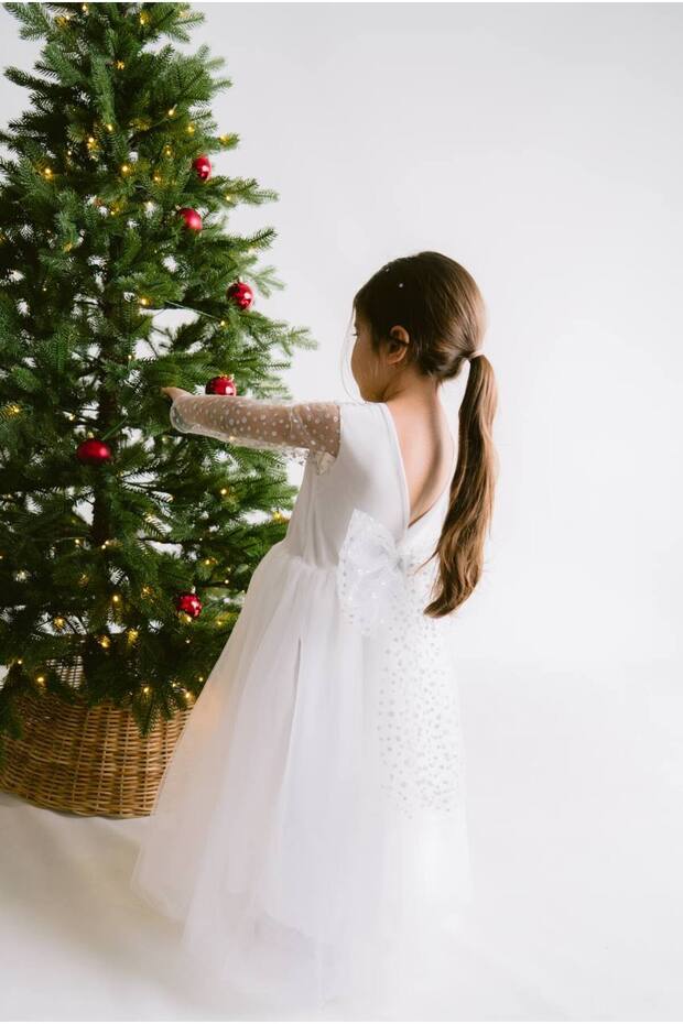 Luna Pearl Girl's Dress