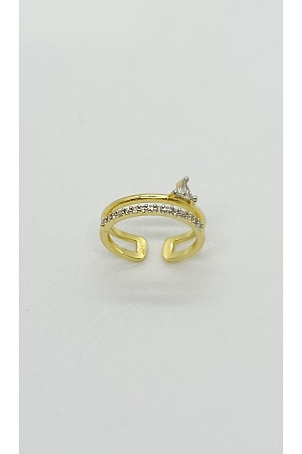 خاتم مفصلي مثلث الشكل من أورورا - 2