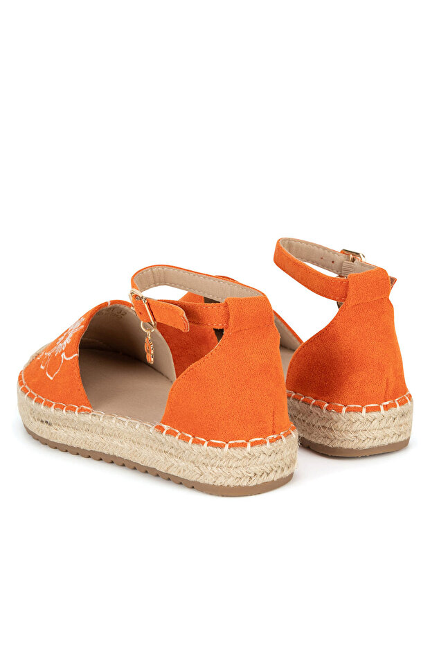 Girls' Espadrilles Orange - 3