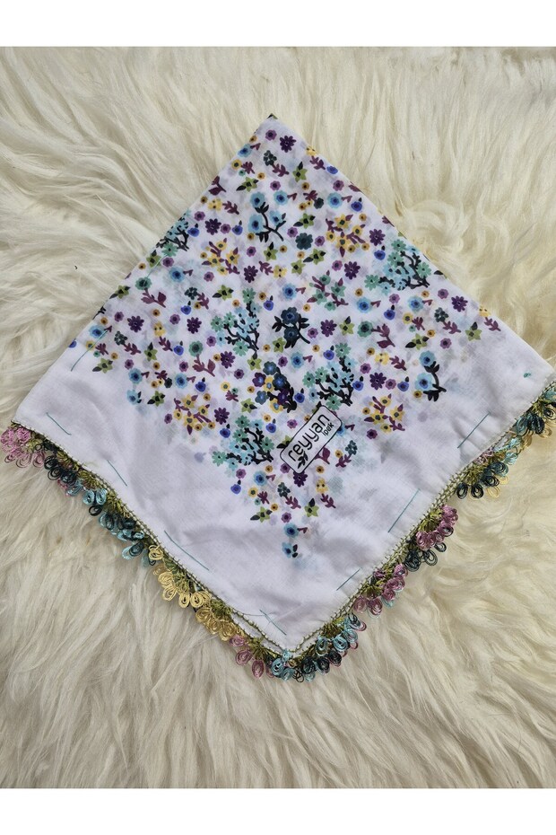 Cenk Zarif Handcrafted Needlework Embroidery Writing/Needlework/Yemeni/Handcrafted Tulle, Mevlit Cover