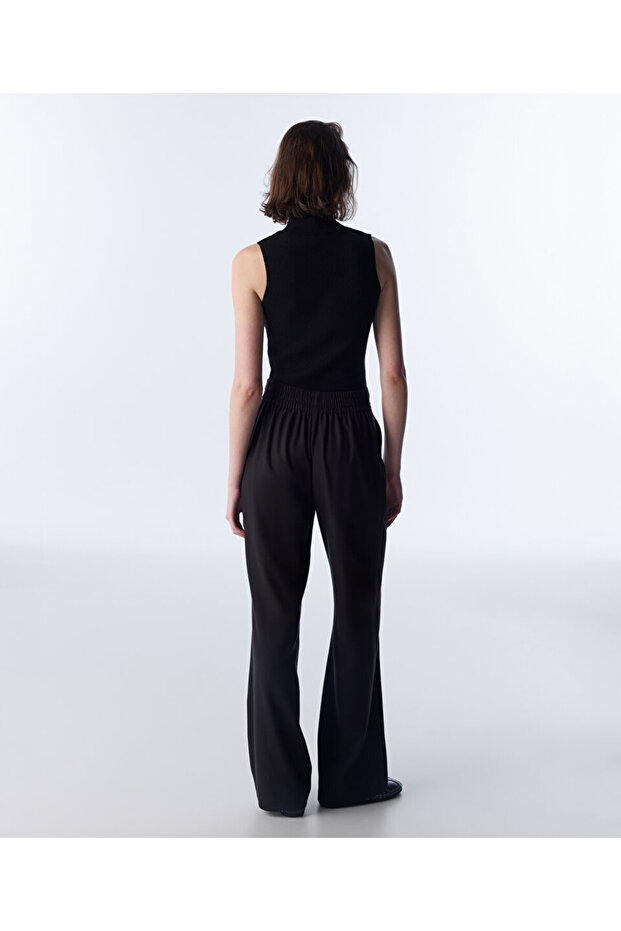 PATCH'Lİ WIDE LEG PANTOLON - 6