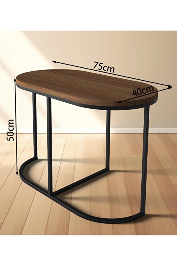 Round Coffee Table Set (1 Table + 2 Chairs) - 8