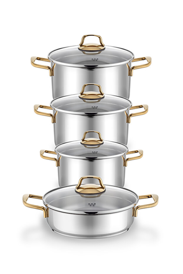 Monna 8 Pcs Tencere Set - 2