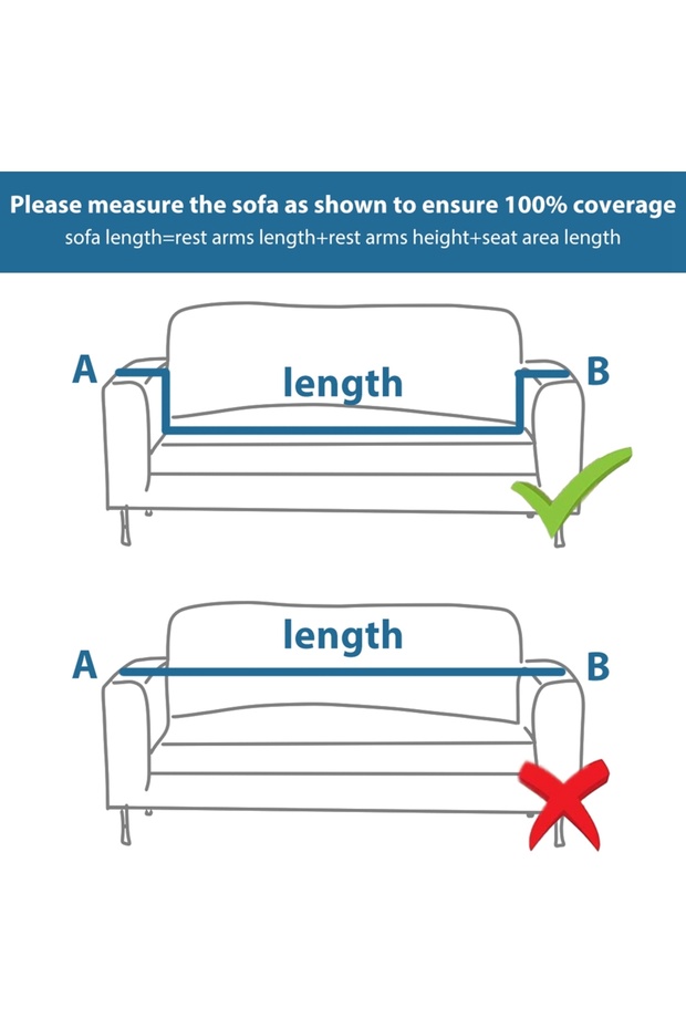 غطاء أريكة مطاطي (عادي) مع غطاء وسادة مجاني - رمادي فاتح - 5