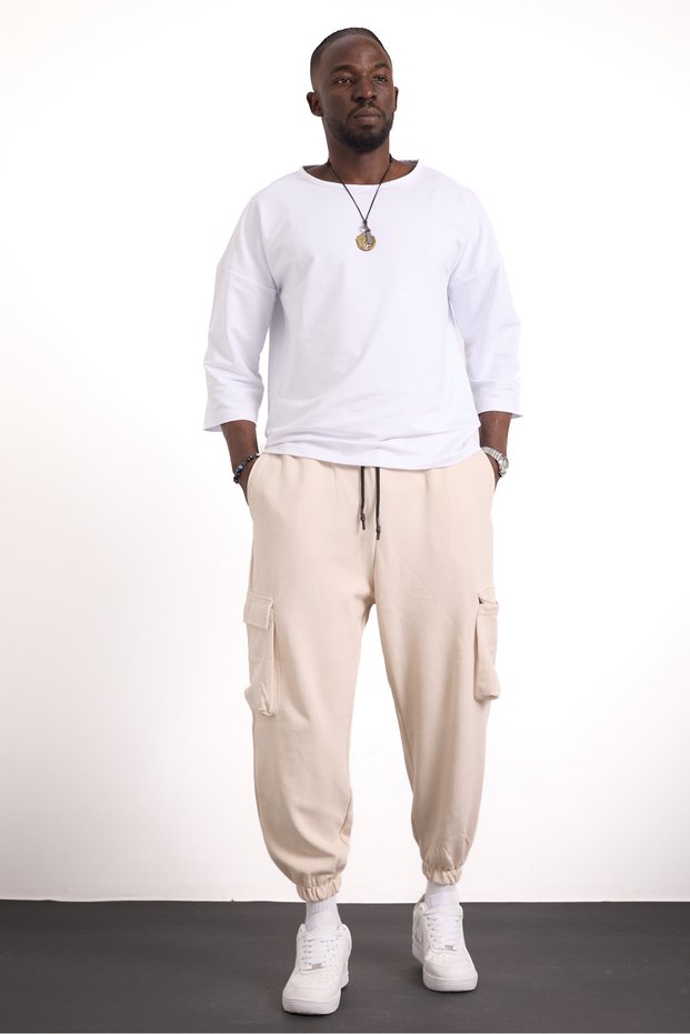 Unisex New Generation Original Design Street Style Sports Cargo Pocket Pack Baggy Trousers