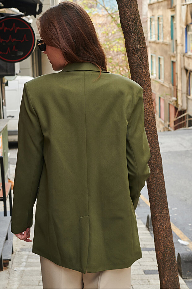 Oversize Blazer Ceket - 5