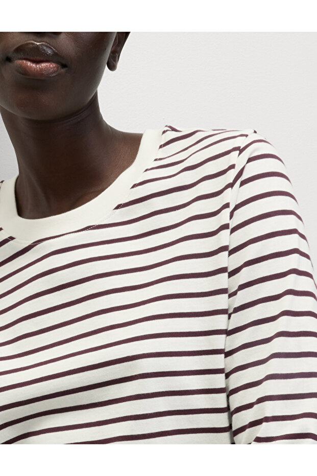 Pamuklu Basic Uzun Kollu Tişört - 5