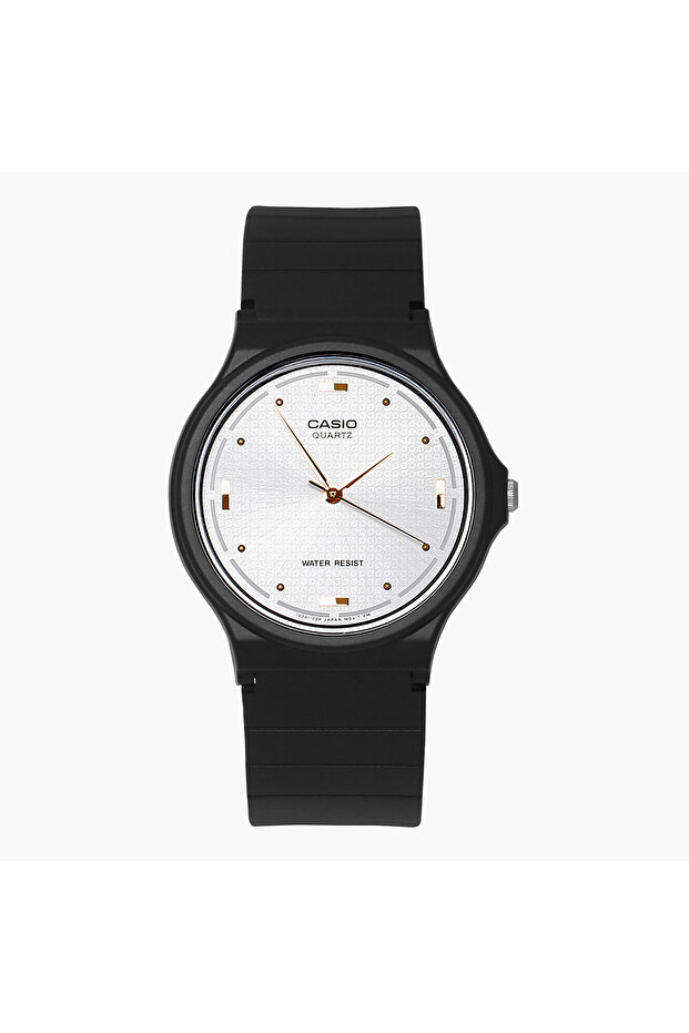 Men Black Analog Resin Strap Watch - MQ-76-7A1LDF
