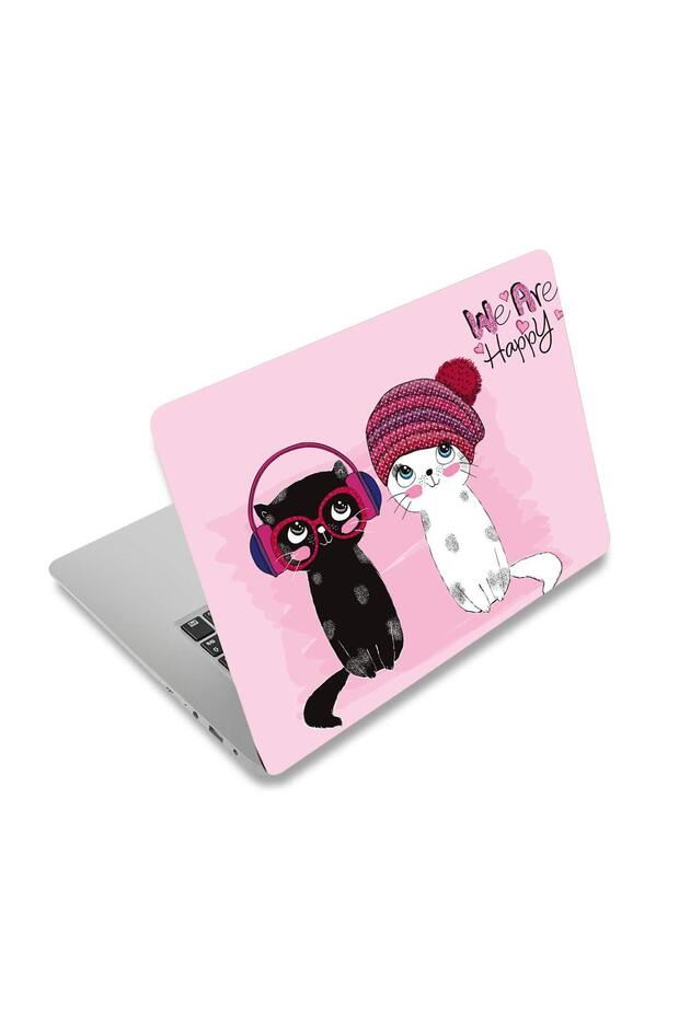 ALAYRA Laptop Skin Sticker Decal (Black, White)