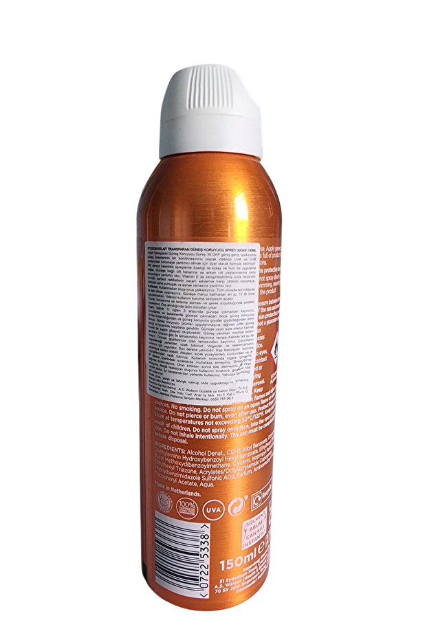 بخاخ شمس شفاف بعامل حماية 30 - 3