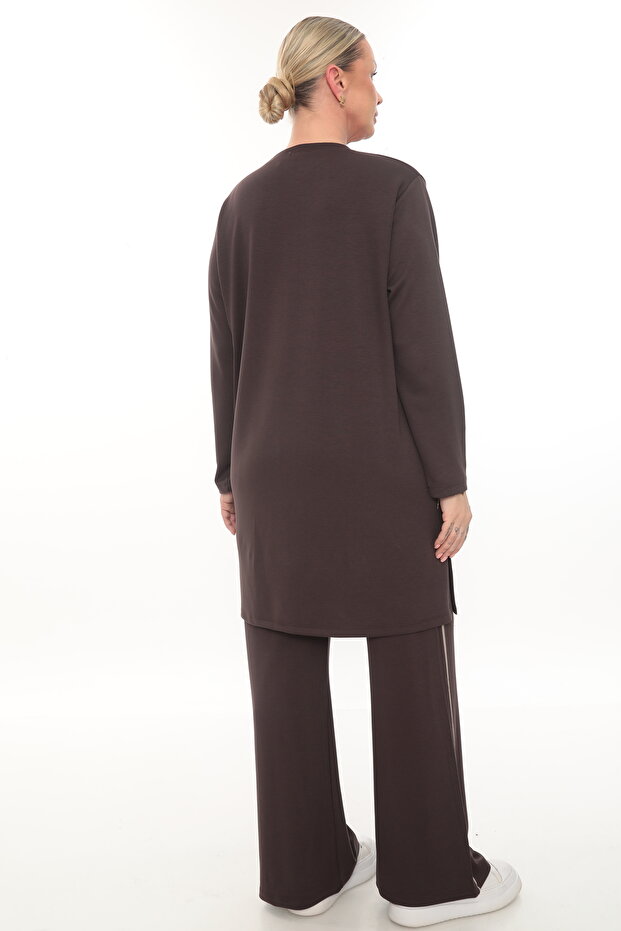 طقم تونيك مقاس كبير - 4