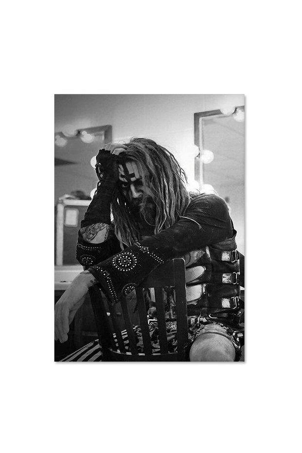 ALAYRA Posters Print Wall Decor 12"x18" R Merch Zombie Poster for Living Room Art Home Decoration30X45 CM