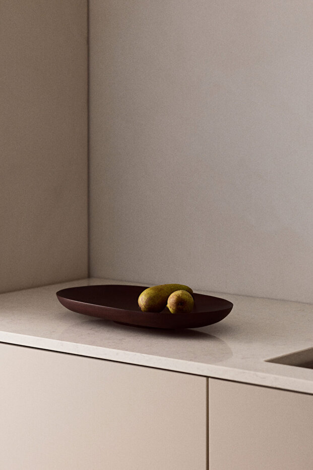 Ahşap Servis Tabağı - 1