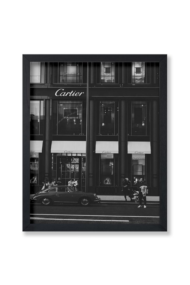 ALAYRA Poster Master Timeless Fashion Poster - Store Front Print - Architecture Art - Luxury Brand Art - Gift for Men, Women & Fashionista - Chic Decor for Living Room or Bedroom20.3X25.4 CM