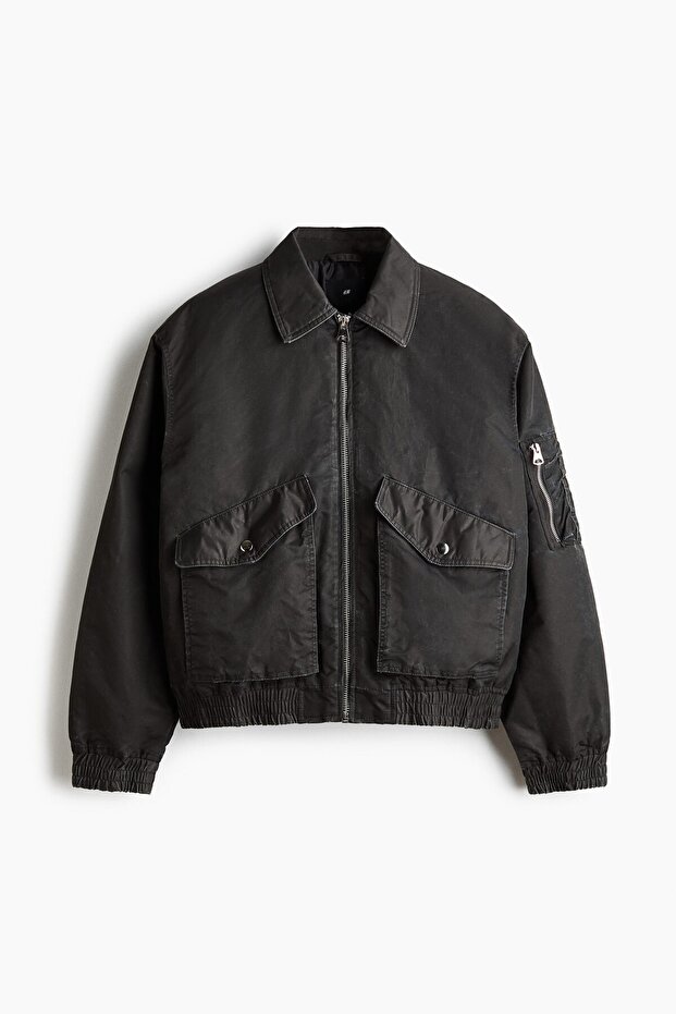 Dolgulu Pilot Ceketi - 4