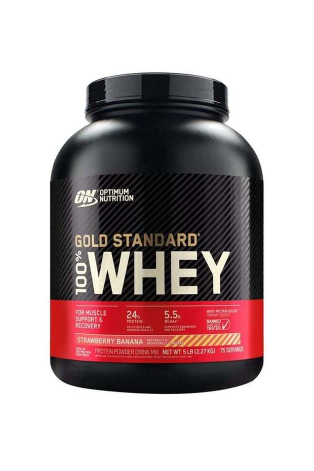 Gold Standard Whey Protein Powder - Strawberry Banana