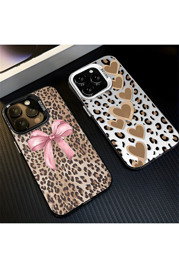 حافظة متوافقة مع هاتف Xiaomi Redmi Note 13 بنمط pardus حافظة هاتف صلبة - 8